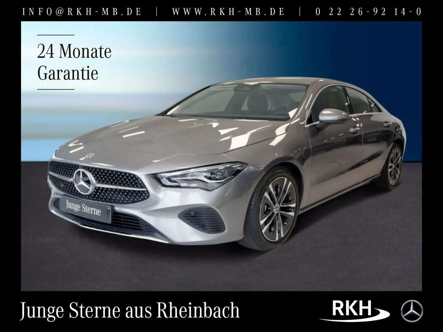 Mercedes-Benz CLA 180 CLA 180 Coupé Progr./Navi/Keyl.-G/RÜ-KA/LED/MBUX Gris - 1