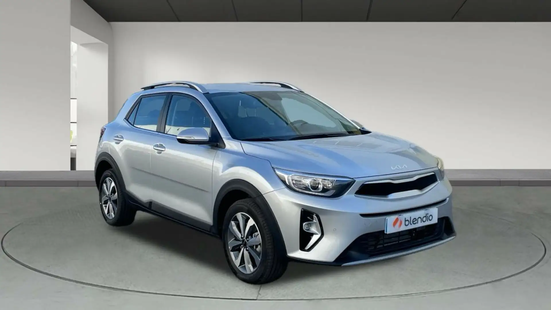 Kia Stonic 1.0 T-GDi MHEV Drive 100 Silber - 2