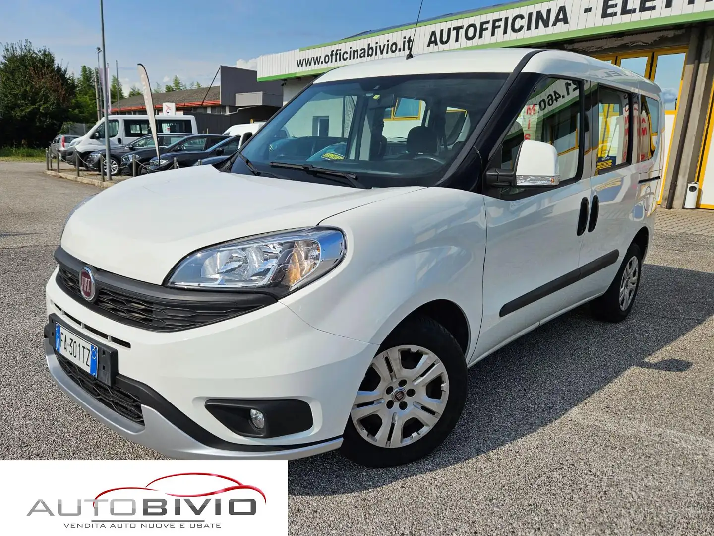 Fiat Doblo Doblò 1.3 MJT PC Combi N1 SX E5+ Bianco - 2