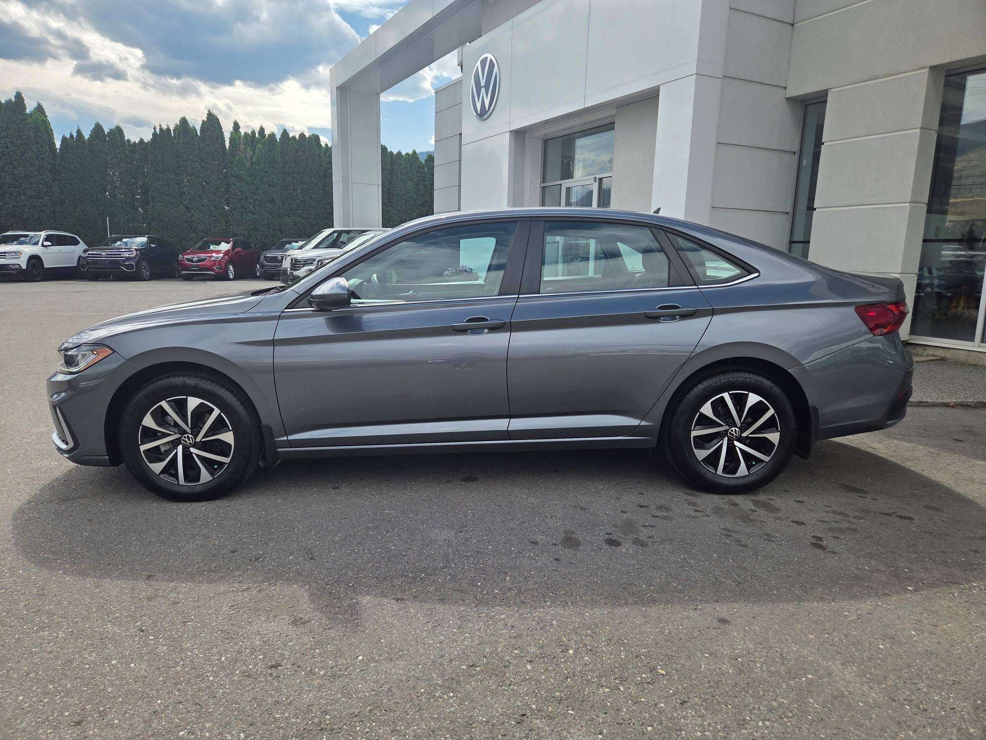 Gray 2025 Volkswagen Jetta Sedan Automatic