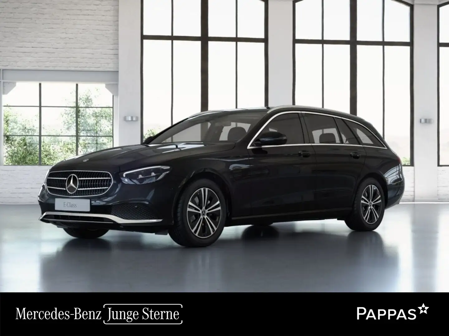 Mercedes-Benz E 220 d T-Modell PTS Cam Navi AUT LED SHZ Schwarz - 1