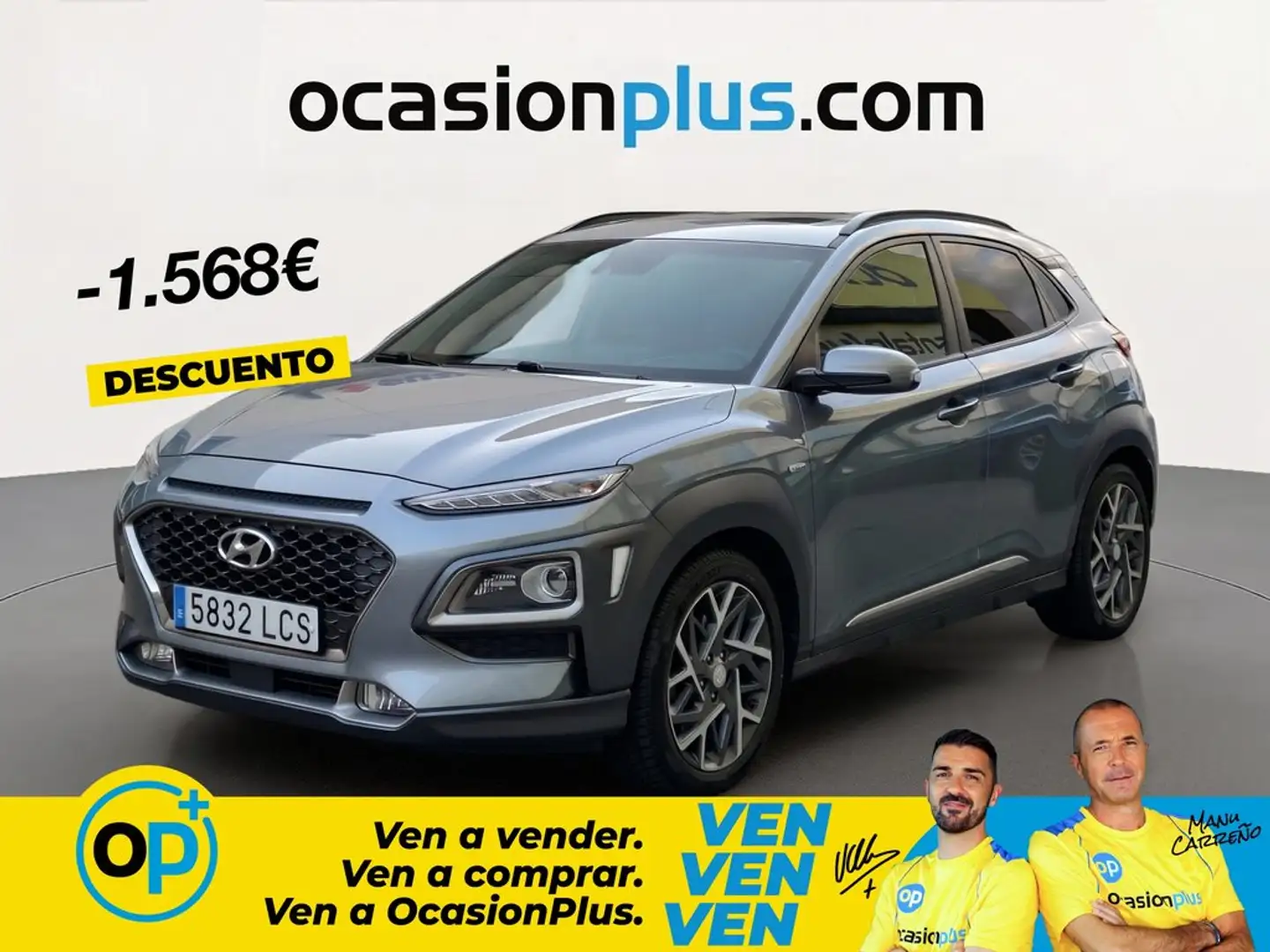 Hyundai KONA HEV 1.6 GDI DT Style Sky Red Gris - 1
