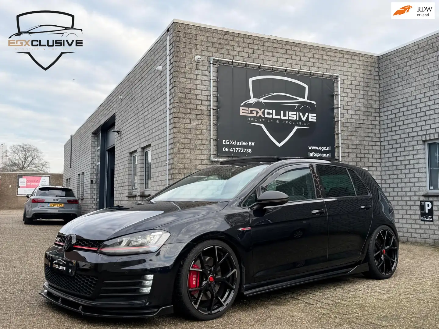 Volkswagen Golf GTI 2.0 TSI Performance Pano/BulX uitlaat Schwarz - 1