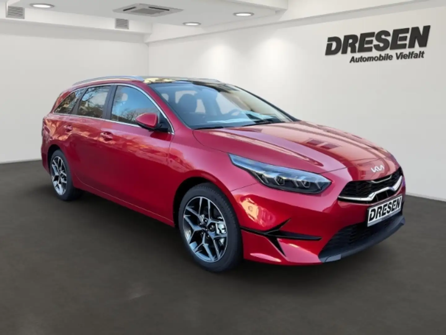 Kia Ceed SW / cee'd SW SPIRIT 1.5 DCT SITZHEIZUNG,NAVI,DAB,KLIMA Rood - 2