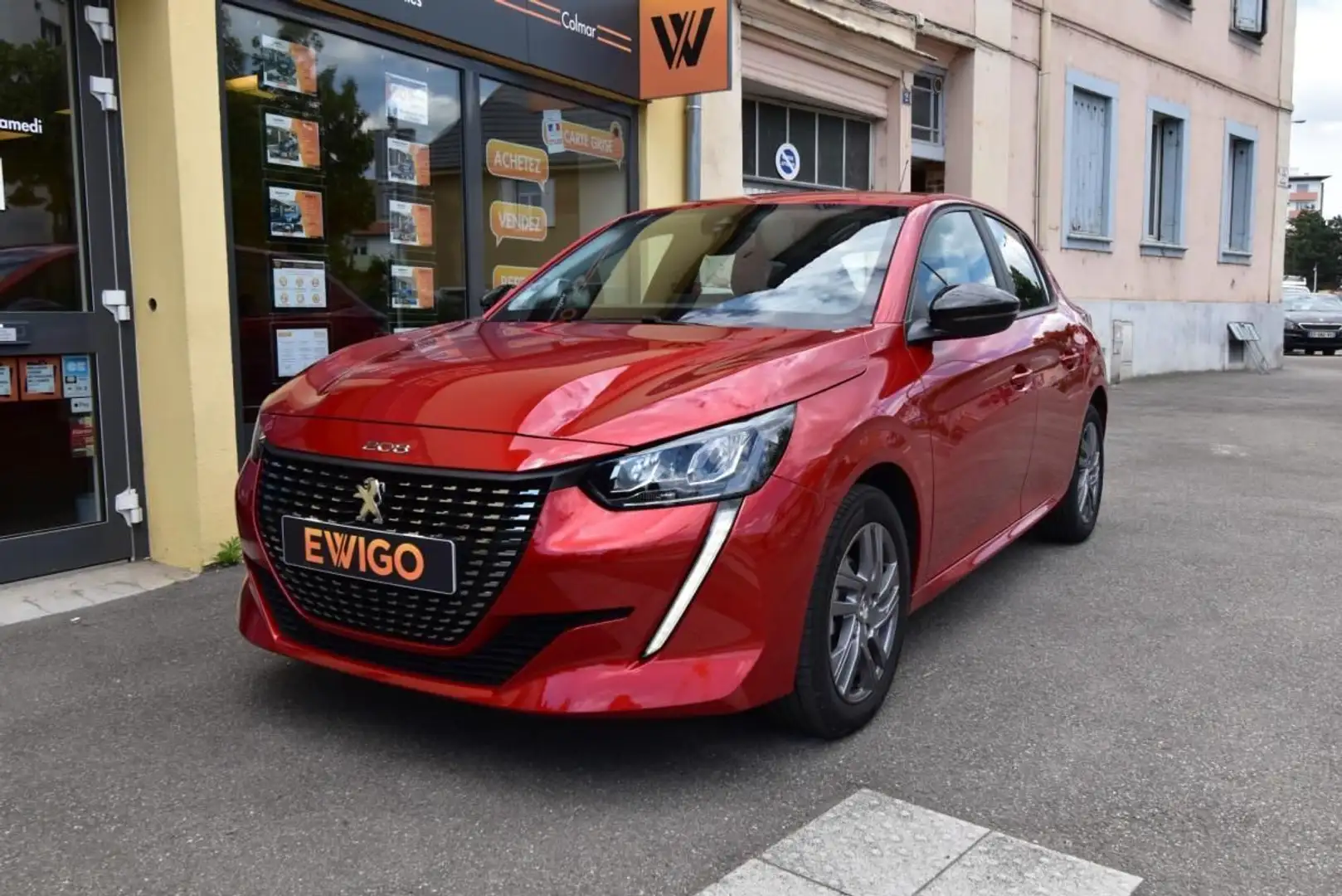 Peugeot 208 GENERATION-II 1.2 PURETECH 75 ACTIVE PACK GARANTIE Rouge - 2