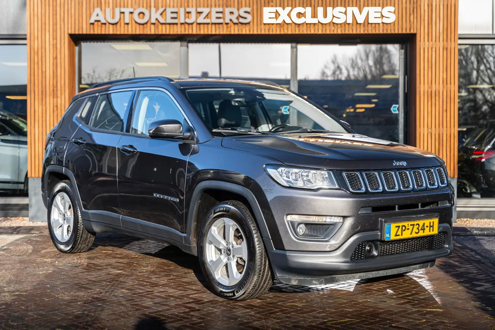 Jeep Compass 1.4 MultiAir Longitude Navi trekhaak NL auto Grau - 1