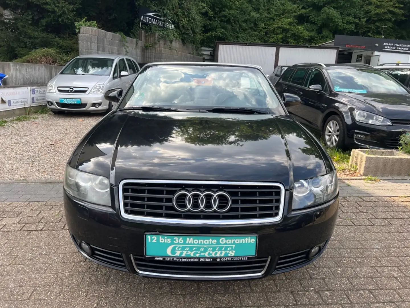 Audi A4 Cabriolet 2.4*TÜV NEU*AUTOMATIK*KLIMA*TOP* Schwarz - 2