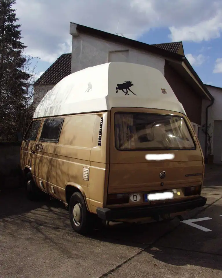 Volkswagen T3 SO.KFZ.Wohnmobil Fischer Ausbau Hochdach AHK, foto 2