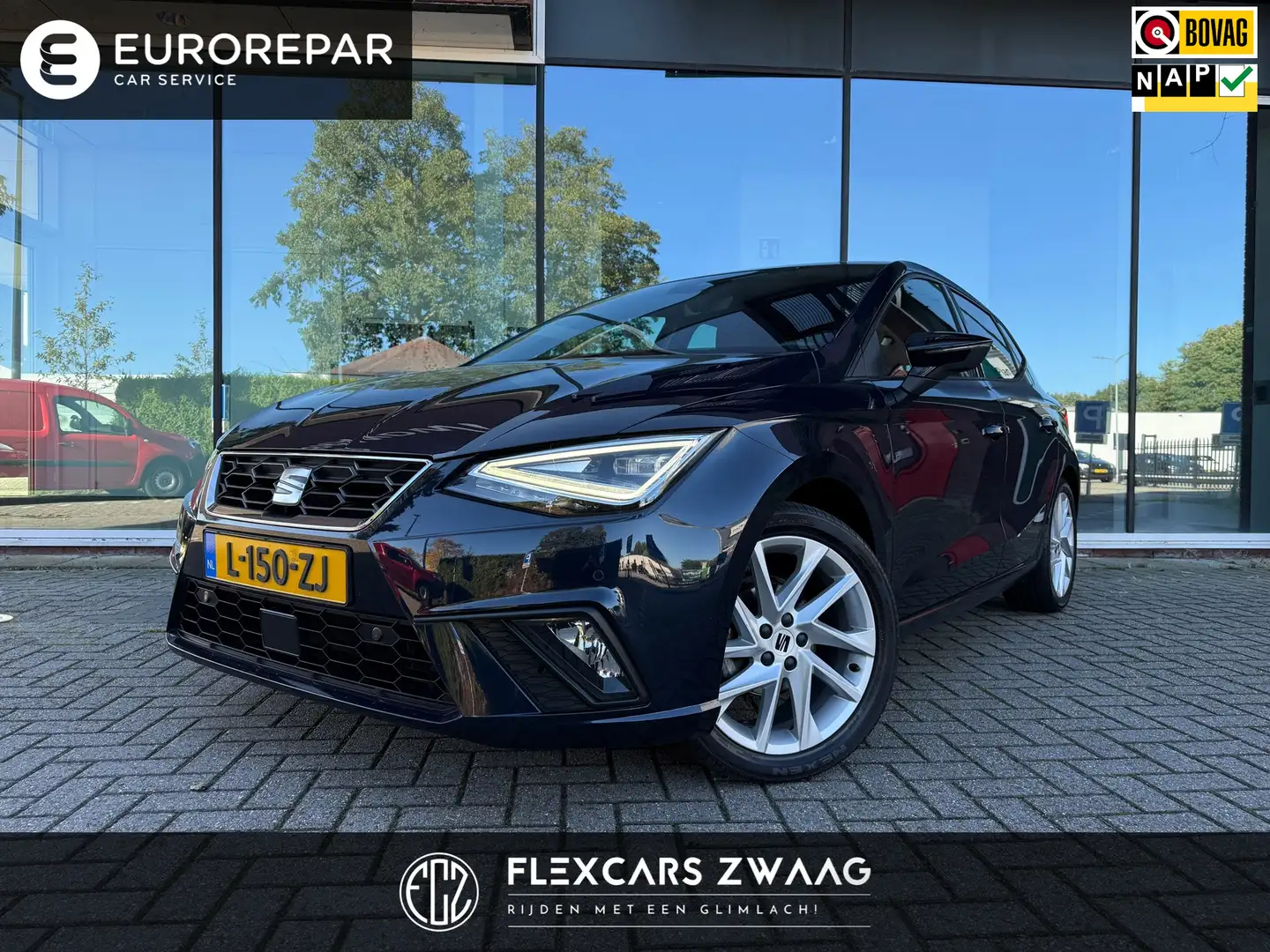 SEAT Ibiza 1.0 EcoTSI FR Business Intense - Navi - Camera - A Blauw - 1