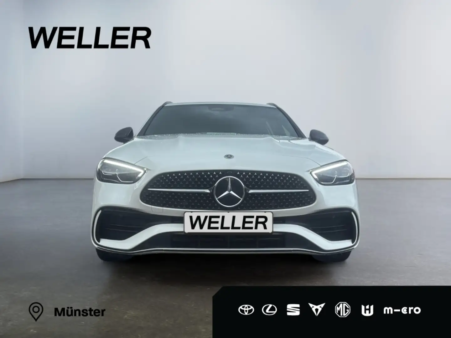 Mercedes-Benz C 300 4M T 9G AMG Line *LED*Wide*Night*RCam* Weiß - 2