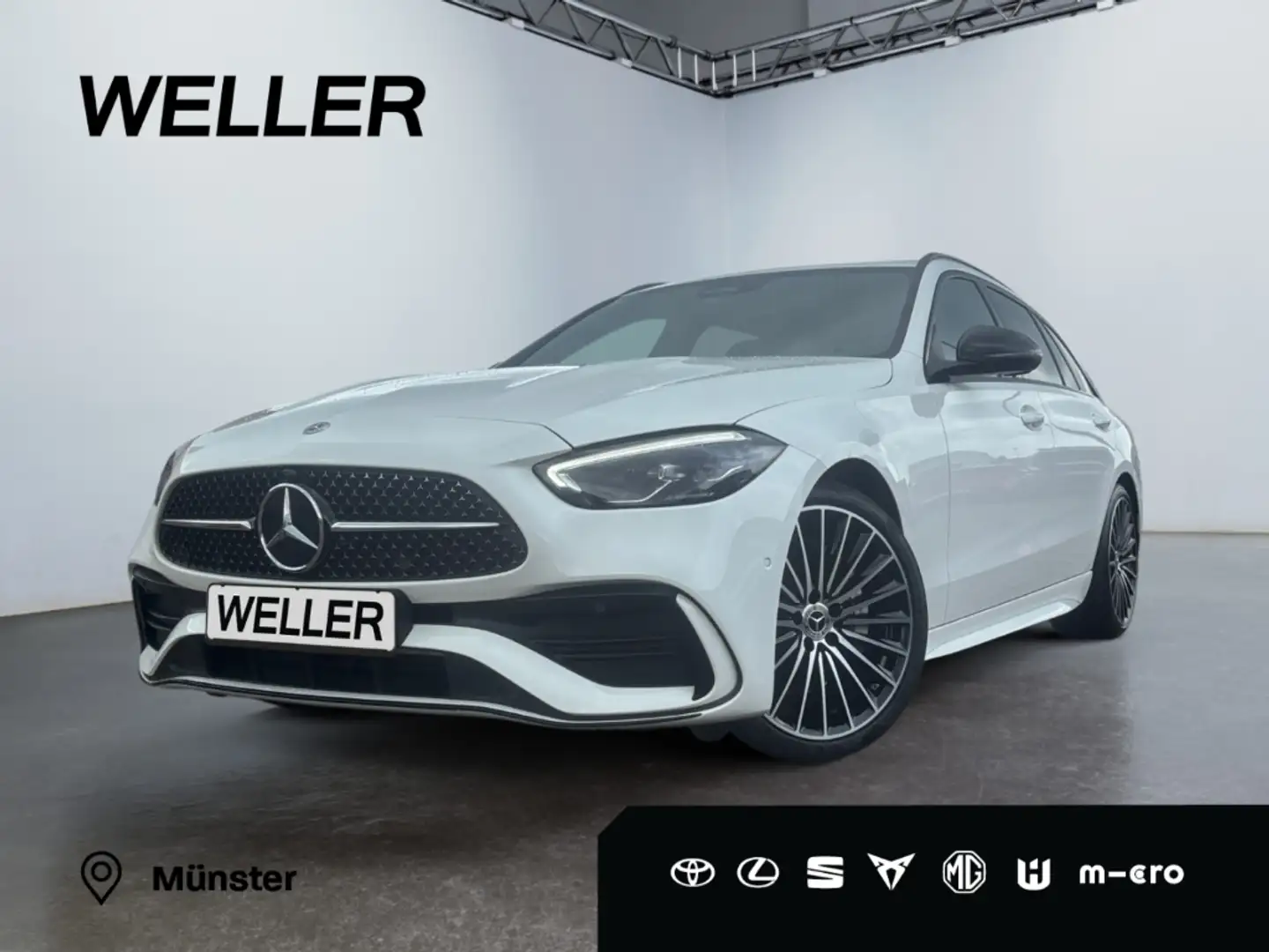 Mercedes-Benz C 300 4M T 9G AMG Line *LED*Wide*Night*RCam* Weiß - 1