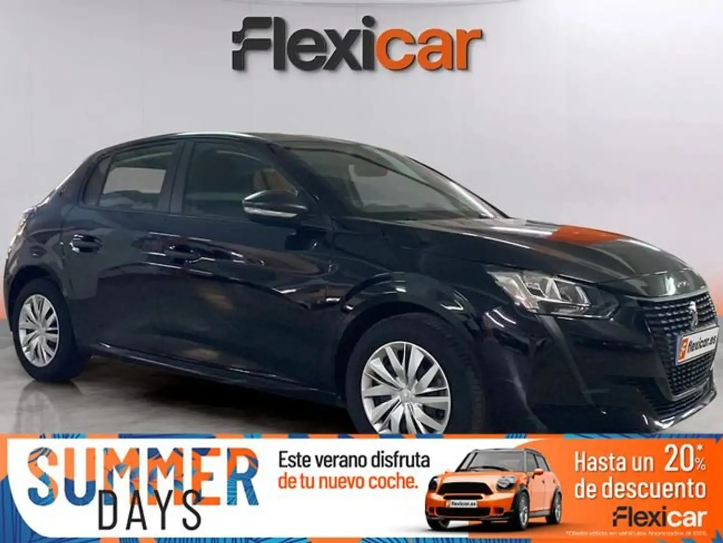 Peugeot 208 PureTech 55kW (75CV) Like Negro - 1