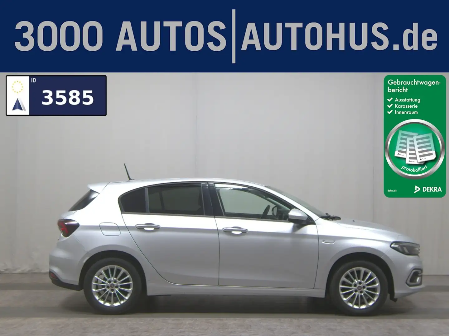 Fiat Tipo 1.0 Life Navi PDC RfK LED Grau - 1
