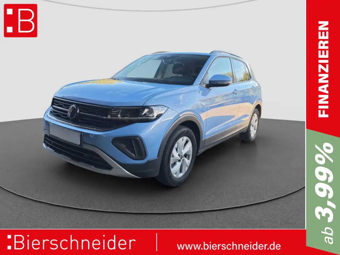Volkswagen T-Cross 1.0 TSI Life AHK KAMERA ACC LED NAVI Blau - 1