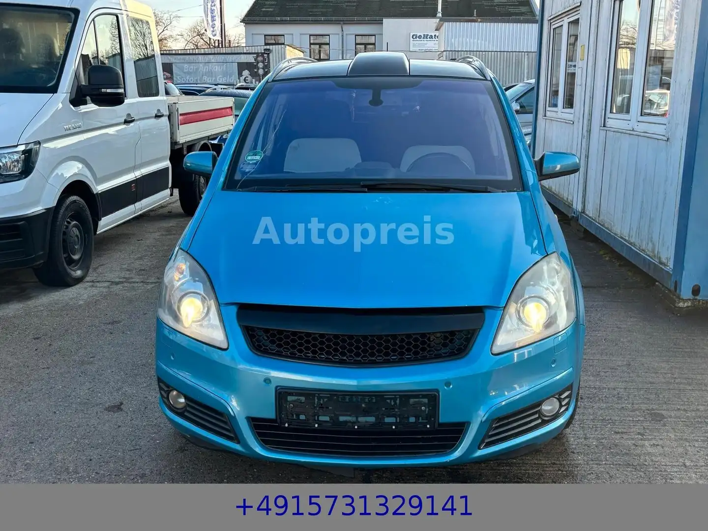 Opel Zafira 1.8 Klima Gasanlage Panorama AHK PDC Xeno Bleu - 2