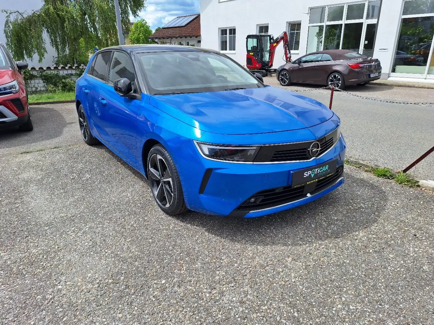 Opel Astra 1.2 Turbo Automatik Elegance Blau - 2