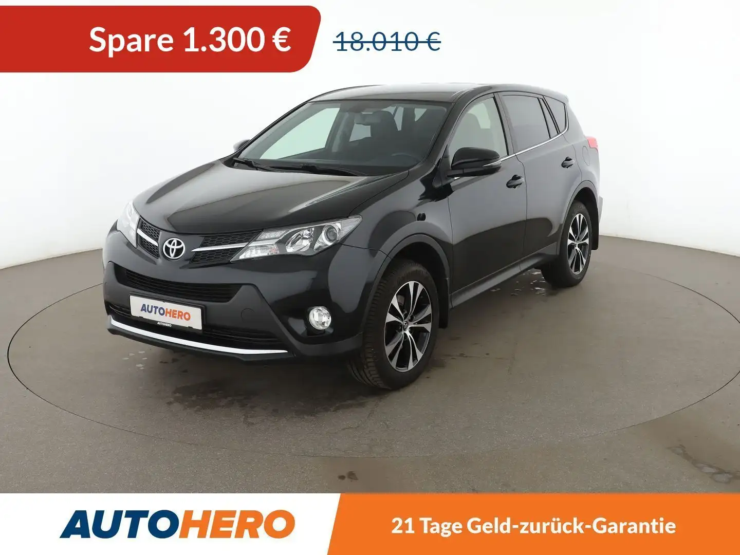 Toyota RAV 4 2.0 Edition 2014*NAVI*TEMPO*CAM*PDC*SHZ*AHK* Zwart - 1