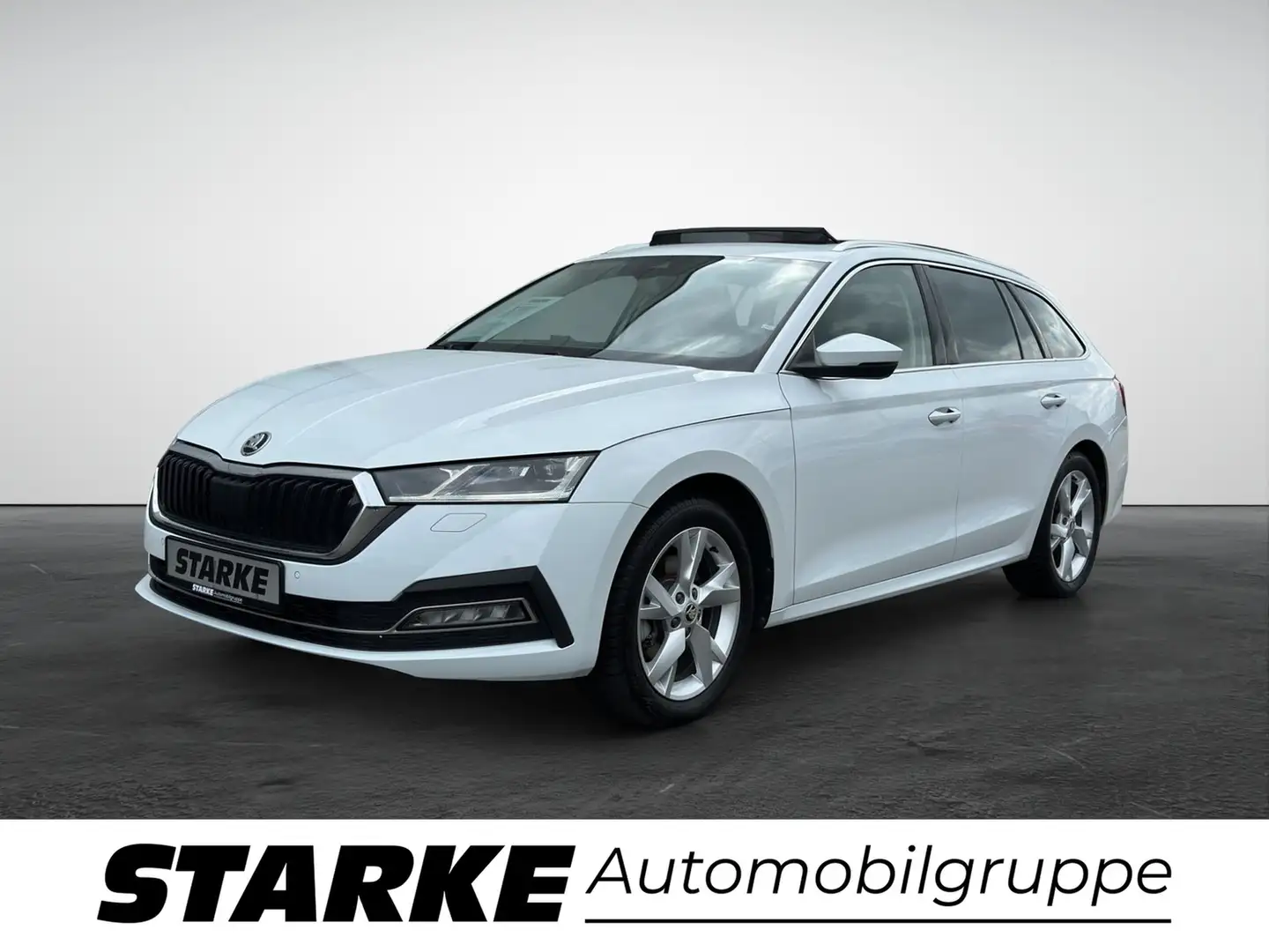 Skoda Octavia Combi 2.0 TDI DSG Style Weiß - 2