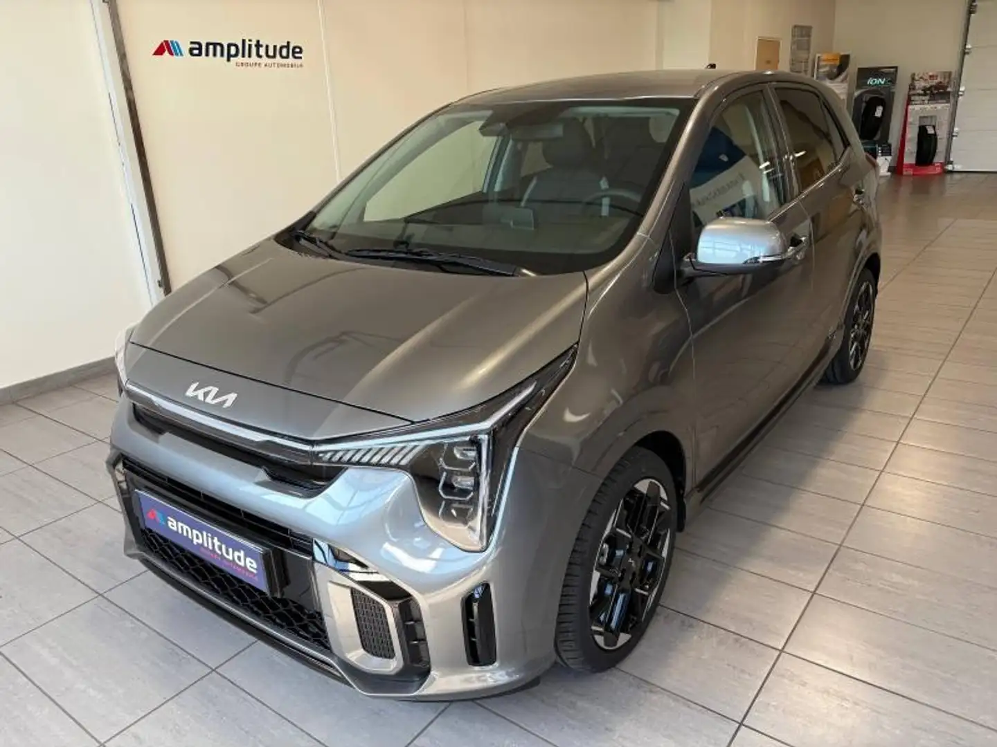 Kia Picanto 1.2 DPi 79ch GT-Line Gris - 1