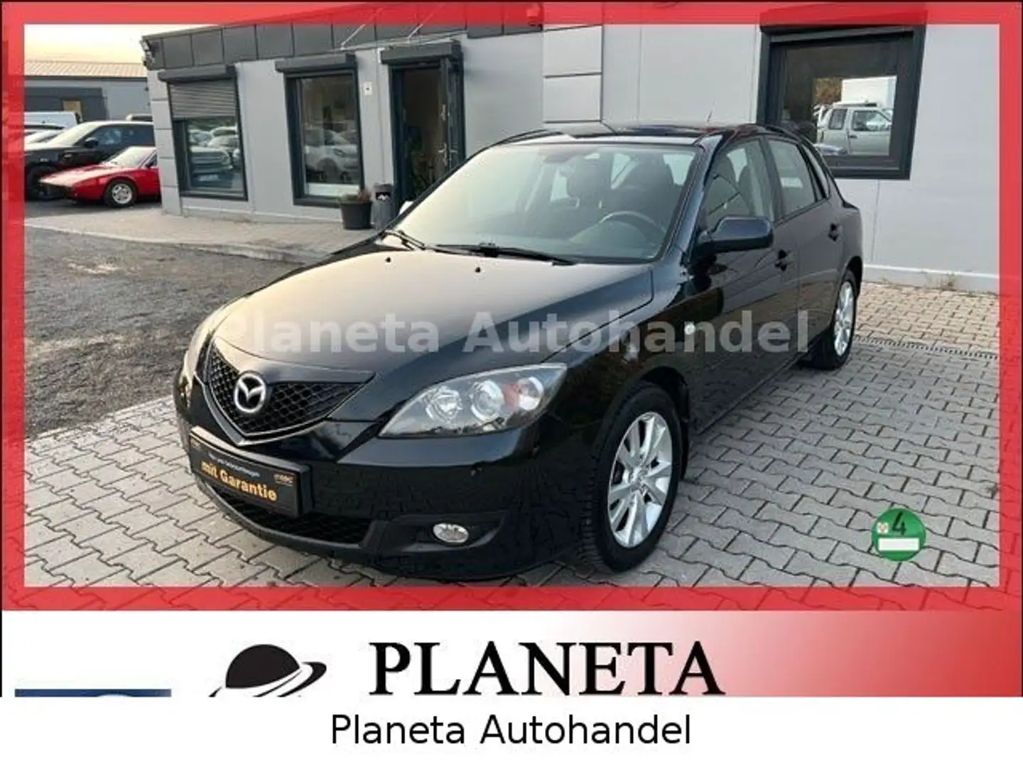 Mazda 3 Lim. 1.6 Sport Active*1.HAND*GANZJAHRESREIFEN* Negro - 1