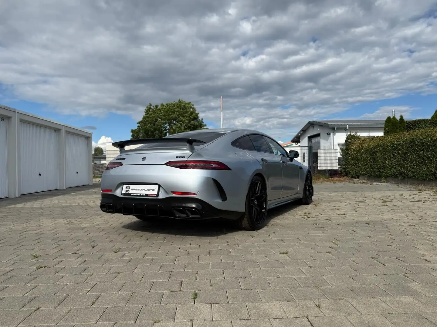 Mercedes-Benz AMG GT 63 S 4 Matic Brabus GT 800 Deutsch Plateado - 2