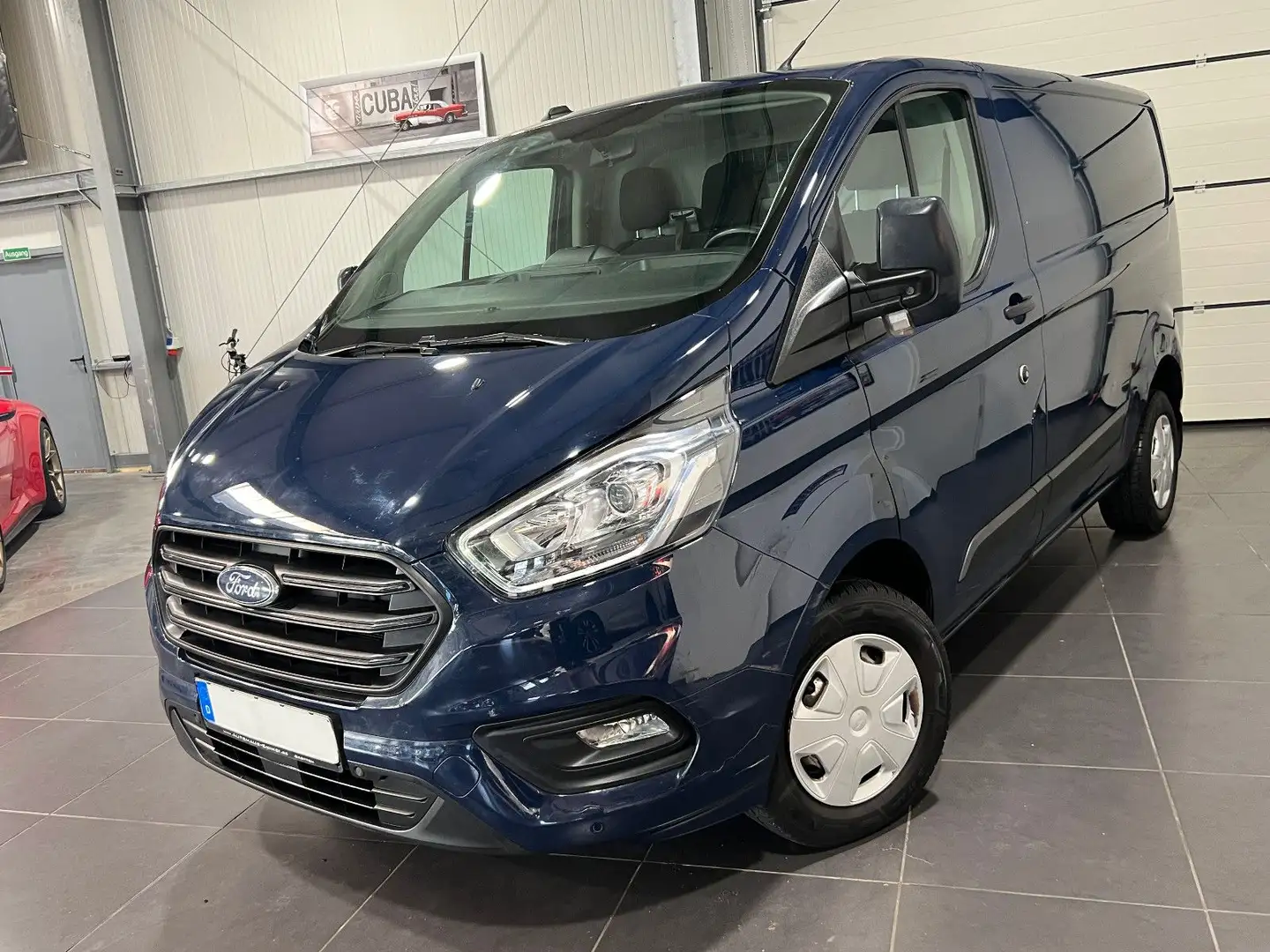 Ford Transit Custom 2.0 TDCi Kasten L1H1 *Klima*PDC* Blau - 1