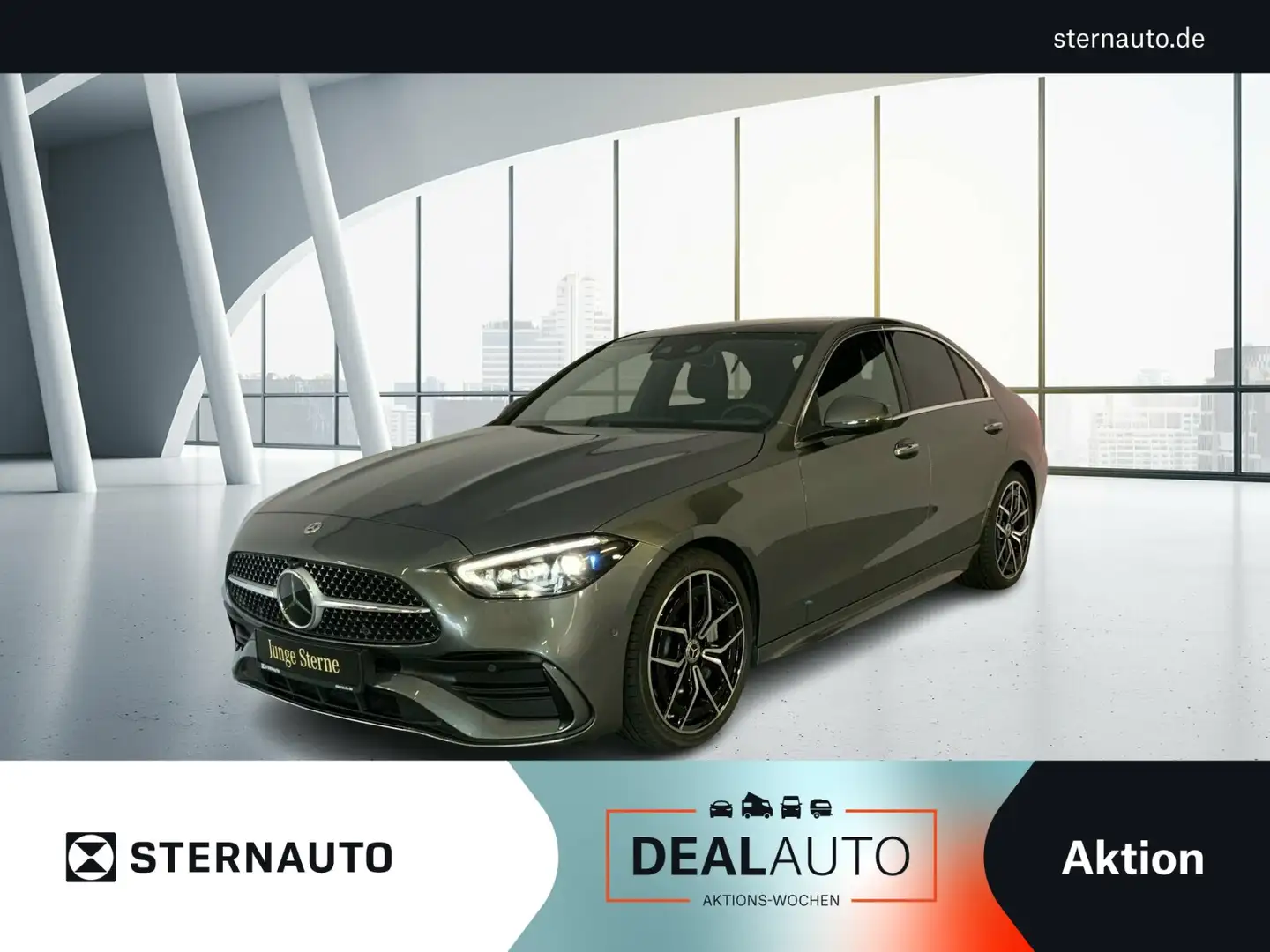 Mercedes-Benz C 300 C 300 AMG Pano DISTRO DIGITAL LIGHT Burmester+++ Grau - 1