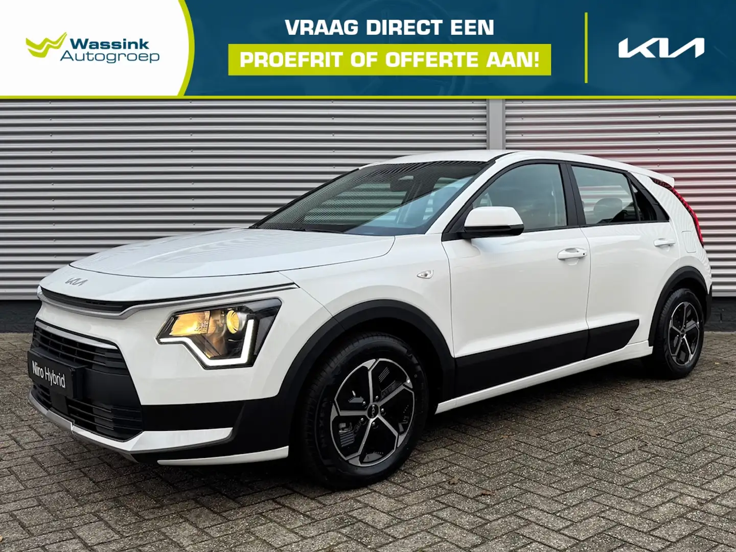 Kia Niro 1.6 GDi Hybrid 129pk DCT6 ComfortLine | Navigatie Wit - 1