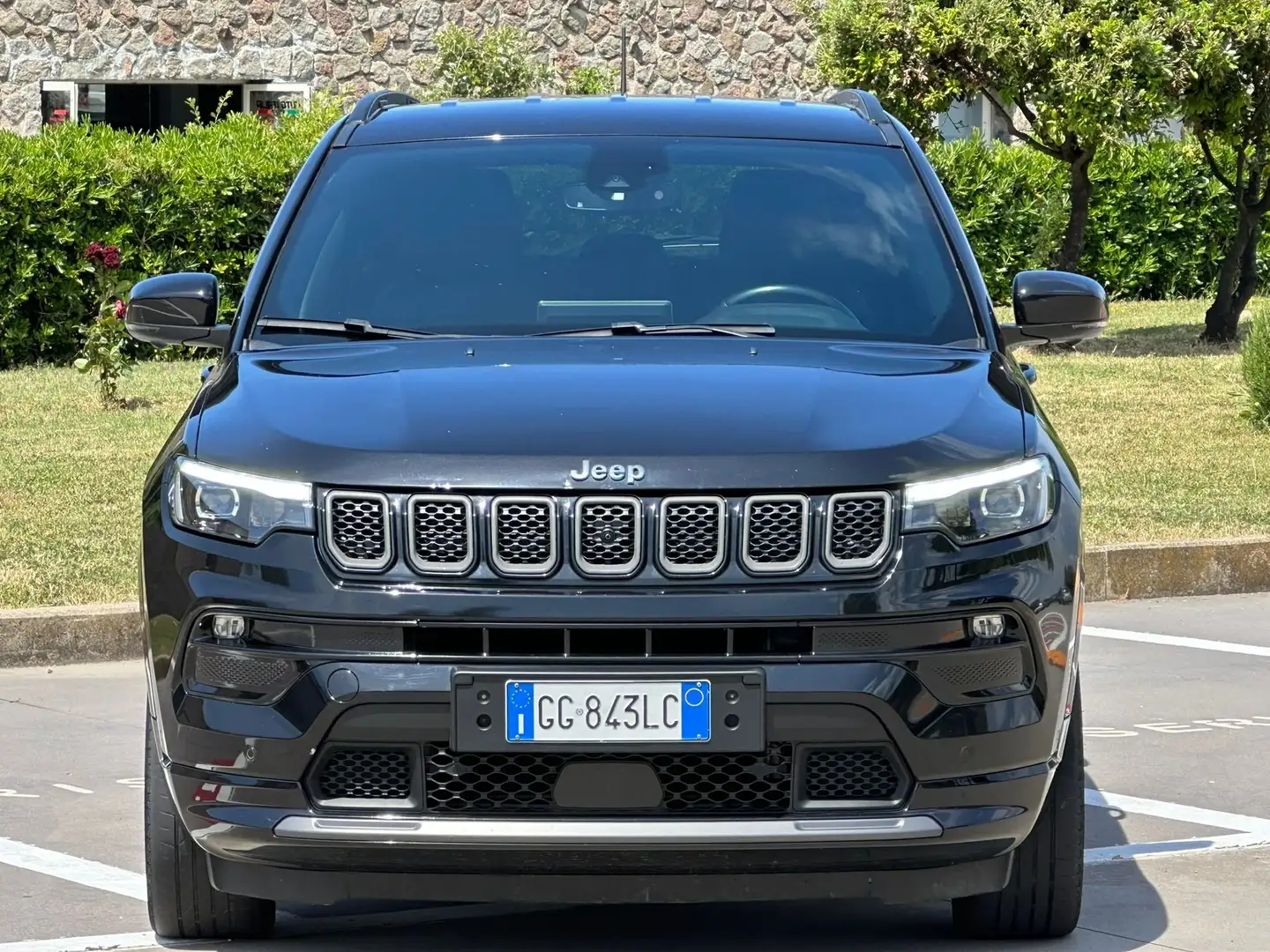 Jeep Compass 1.3 T4 PHEV "S" 4XE+TOTAL BLACK+UNIPRO+RESTYLING! Zwart - 2