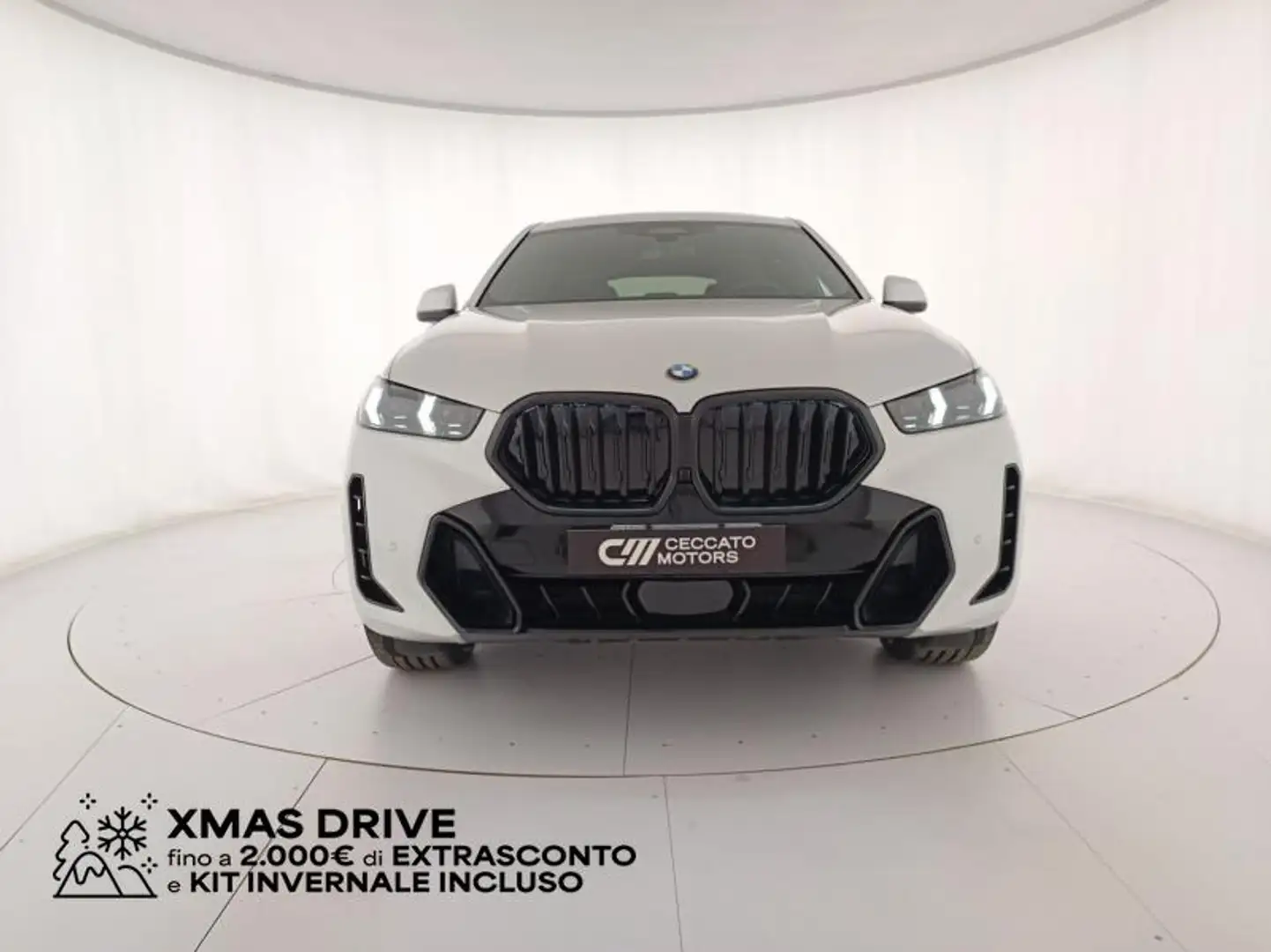 BMW X6 xdrive30d MSport Pro auto Weiß - 2