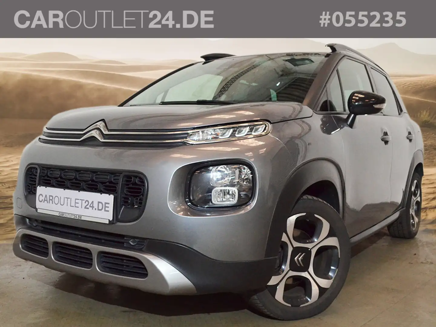 Citroen C3 Aircross 1,2 Automatik *Pano Navi Leder PDC* Grau - 1