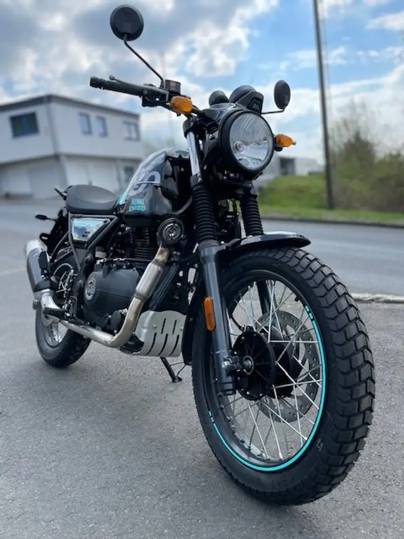 Royal Enfield Scram 411 Silver Spirit - EURO 5 - Aktionspreis - 1 Fahrzeug Negru - 1