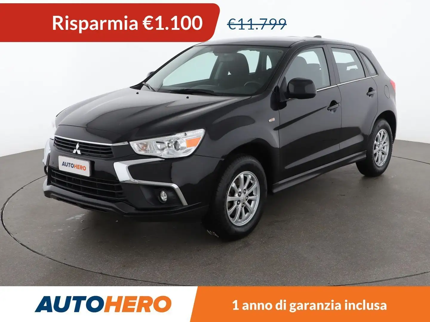 Mitsubishi ASX 1.6 Basis 2WD Schwarz - 1