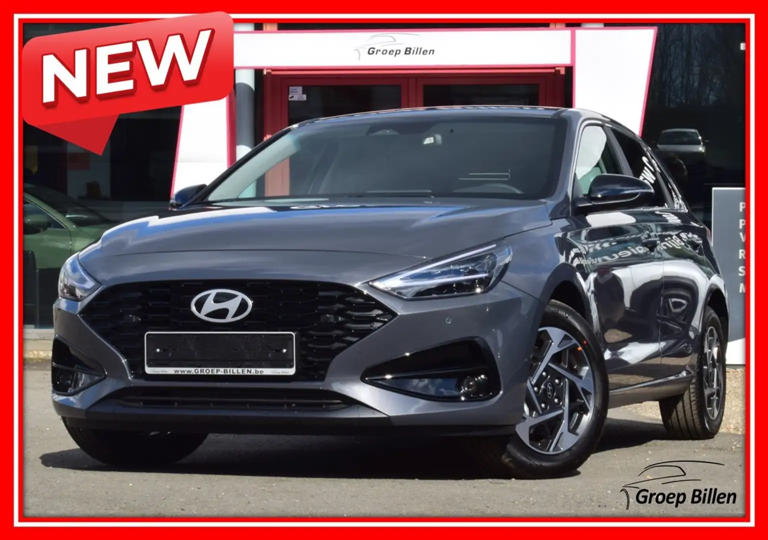 Hyundai i30 1.0T-GDi NAVIGATIE - LED - CAMERA - SOUS OPTION Grijs - 1