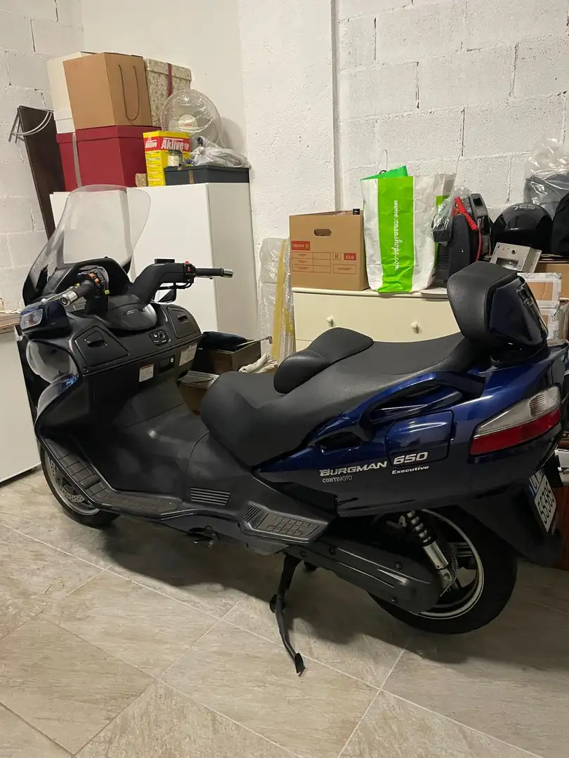 Suzuki Burgman 650 Executive Albastru - 2