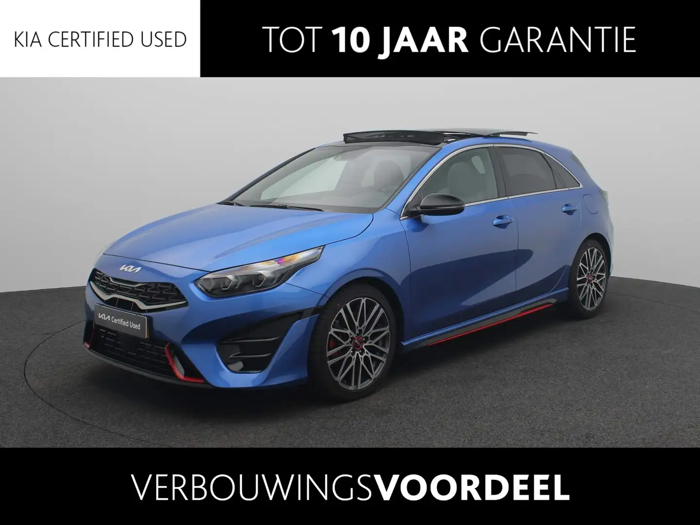 Kia Ceed / cee'd 1.6 T-GDi GT | UNIEK | Navigatie | Climate Control Blu/Azzurro - 1