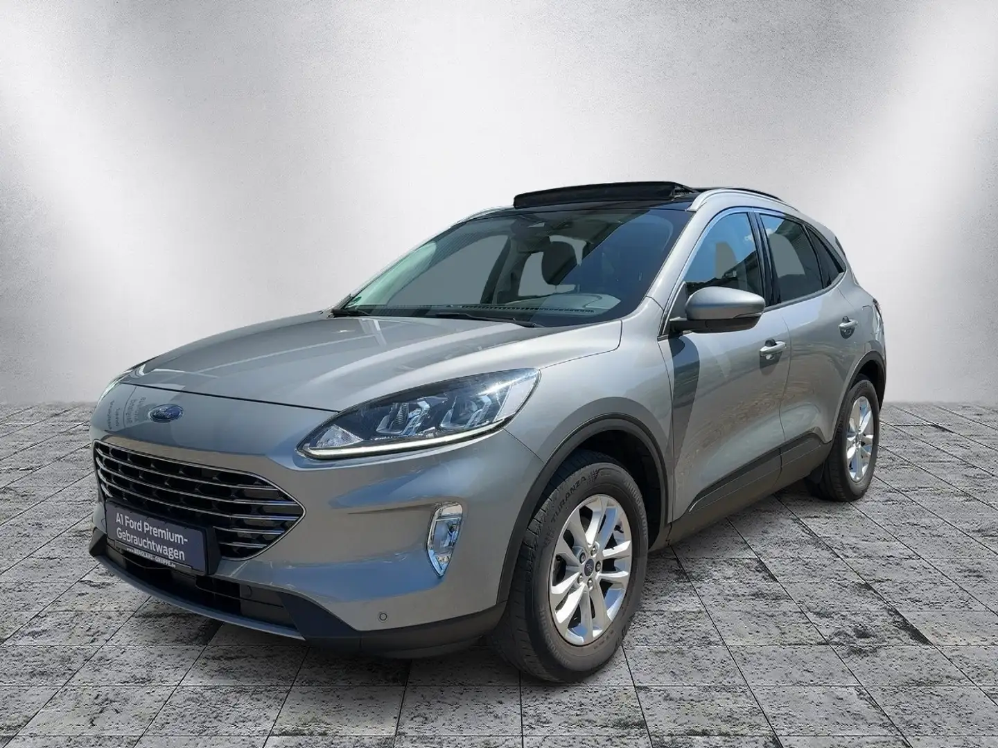 Ford Kuga Titanium 2,5 l Duratec (FHEV) 190 PS Zilver - 1