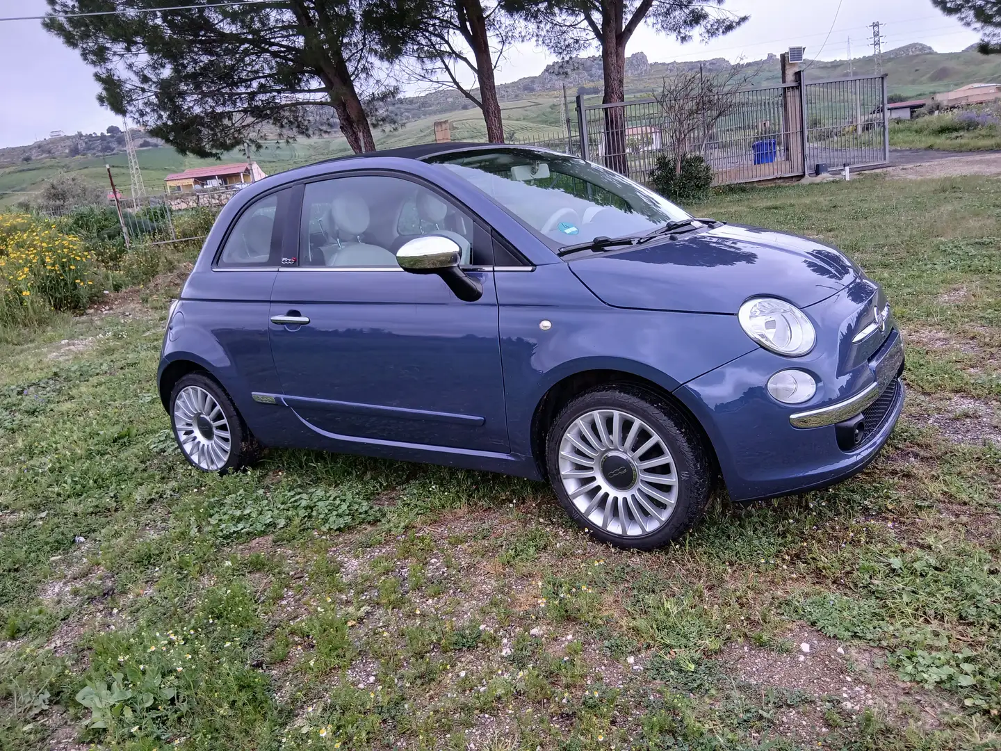 Fiat 500C 500C 1.2 Lounge 69cv my14 Blu/Azzurro - 2