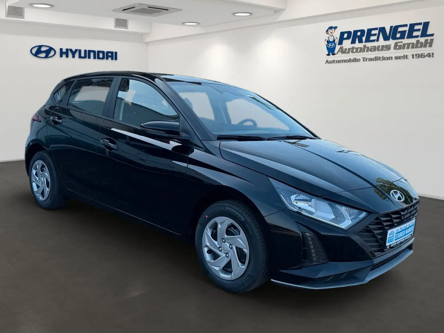 Hyundai i20 1.2 Select Funkpaket KLIMA NAVI DAB TEMPOMAT Schwarz - 2