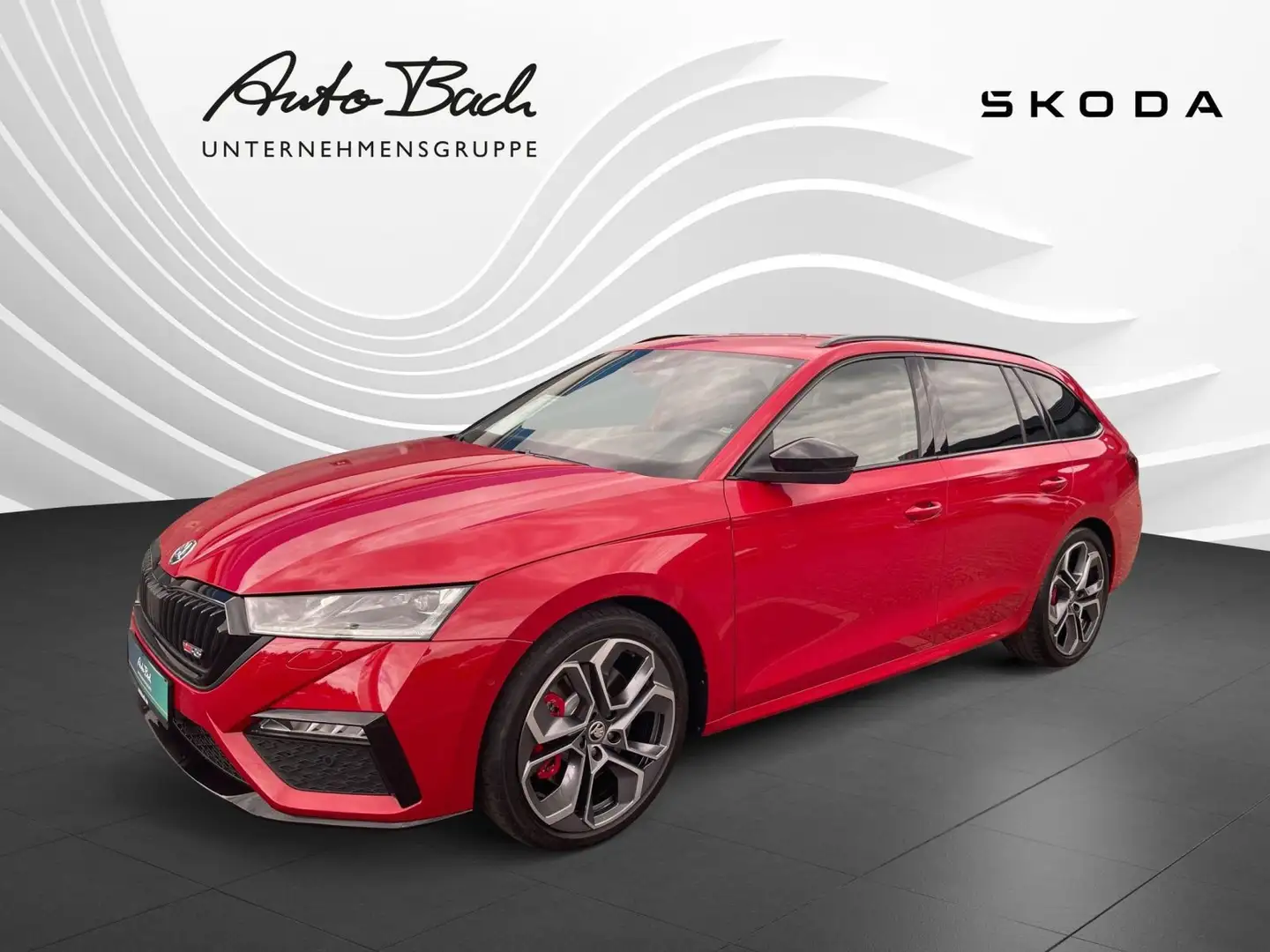 Skoda Octavia Combi RS Plus 2.0 TSI 180 kW DSG Rojo - 1