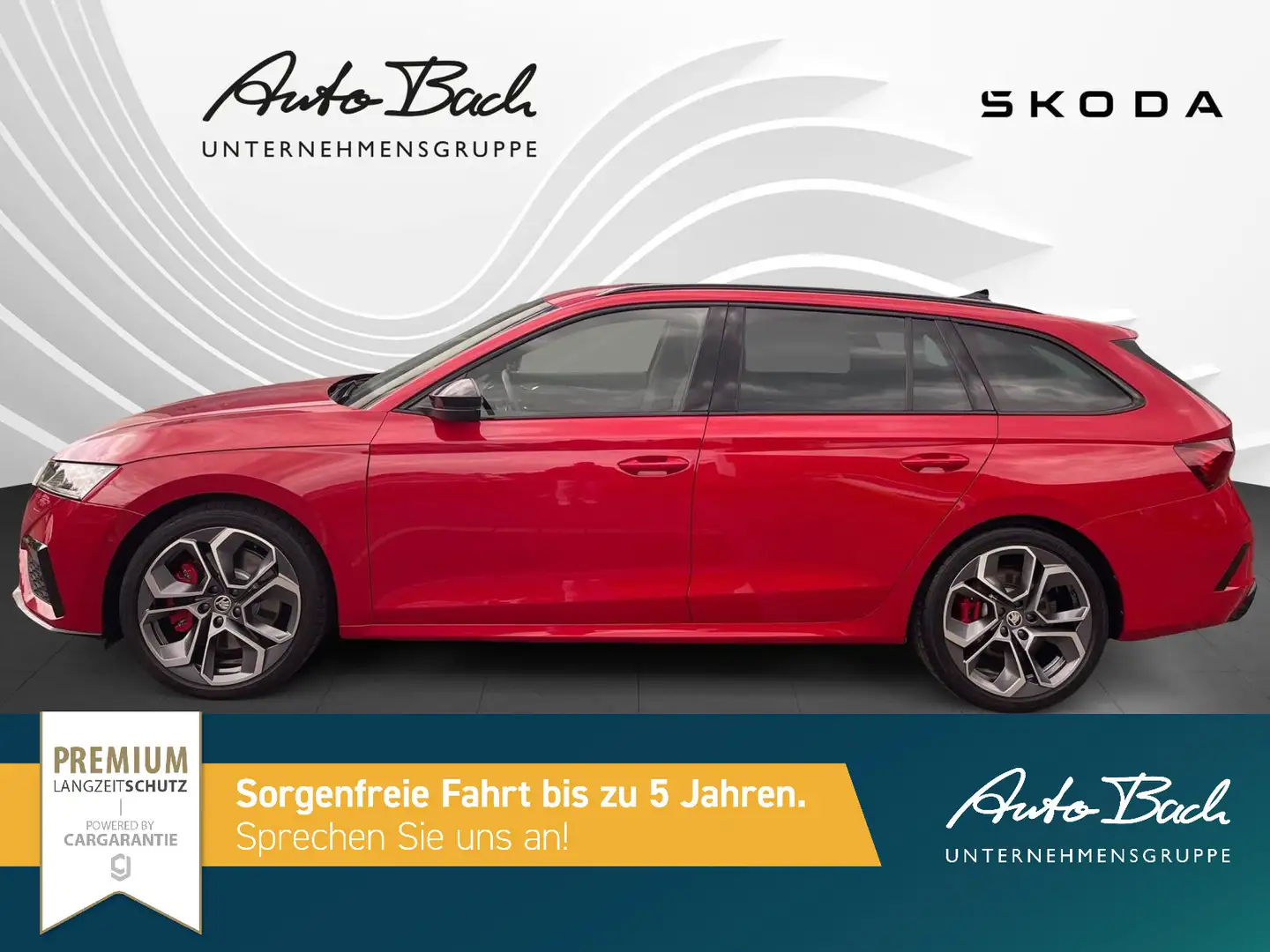 Skoda Octavia Combi RS Plus 2.0 TSI 180 kW DSG Rojo - 2