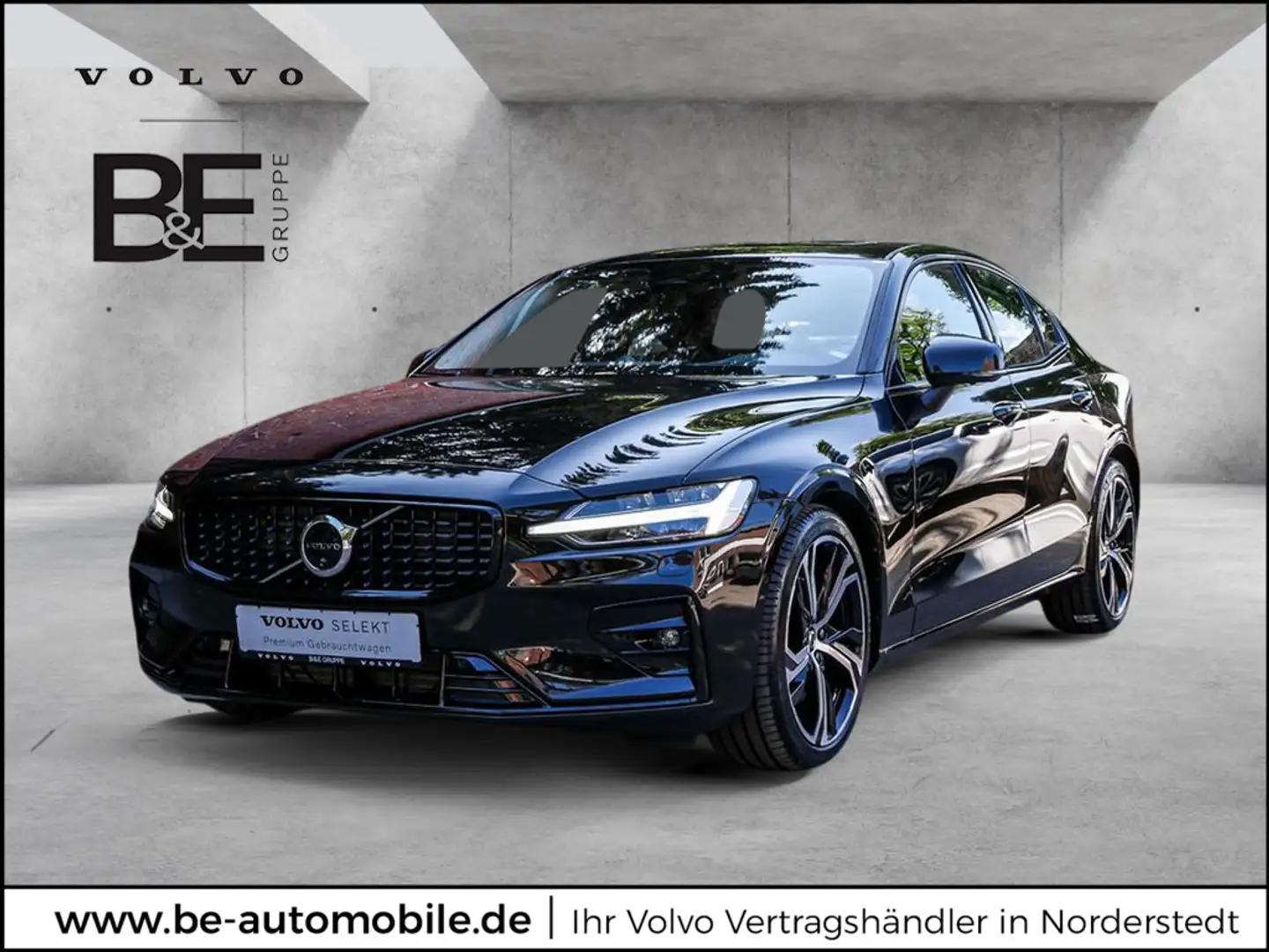 Volvo S60 B5 Ultimate Dark AWD Zwart - 1