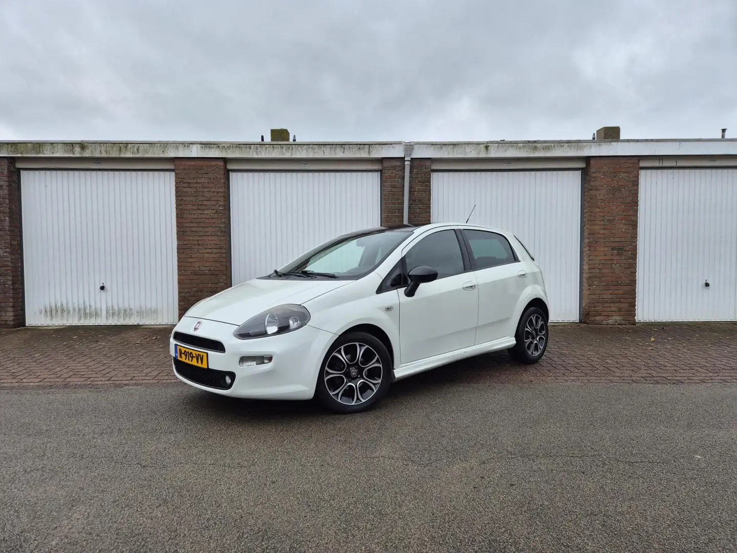 Fiat Punto Evo 1.4-16V Multiair Sport Airco / 5-Deurs Blanco - 1