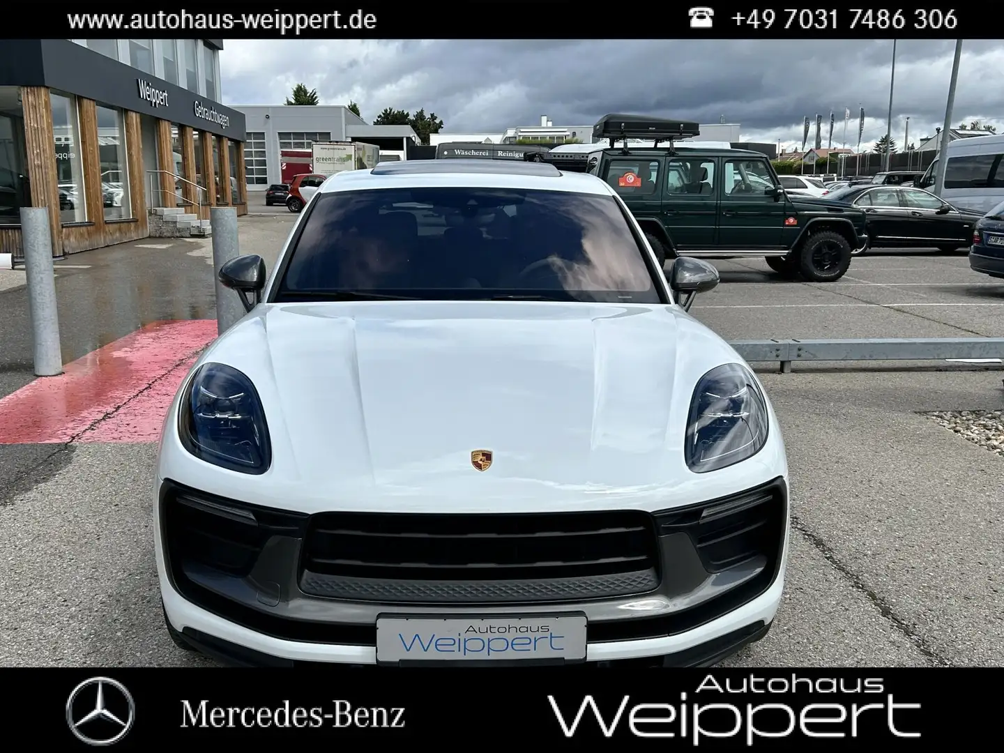 Porsche Macan Macan 2.0 T OPF PANO AHK LED SPORTCHRONOPAKET Weiß - 1