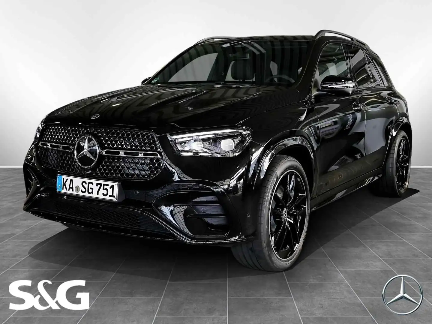 Mercedes-Benz GLE 450 d 4M AMG Standhz.+M-LED+AHK+Pano+Distro Noir - 1