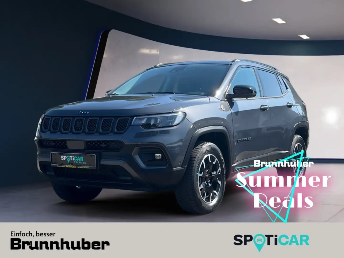 Jeep Compass Plug-In Hybrid 4WD 1.3 EU6d PHEV Trailhawk MY22 17 Grau - 1