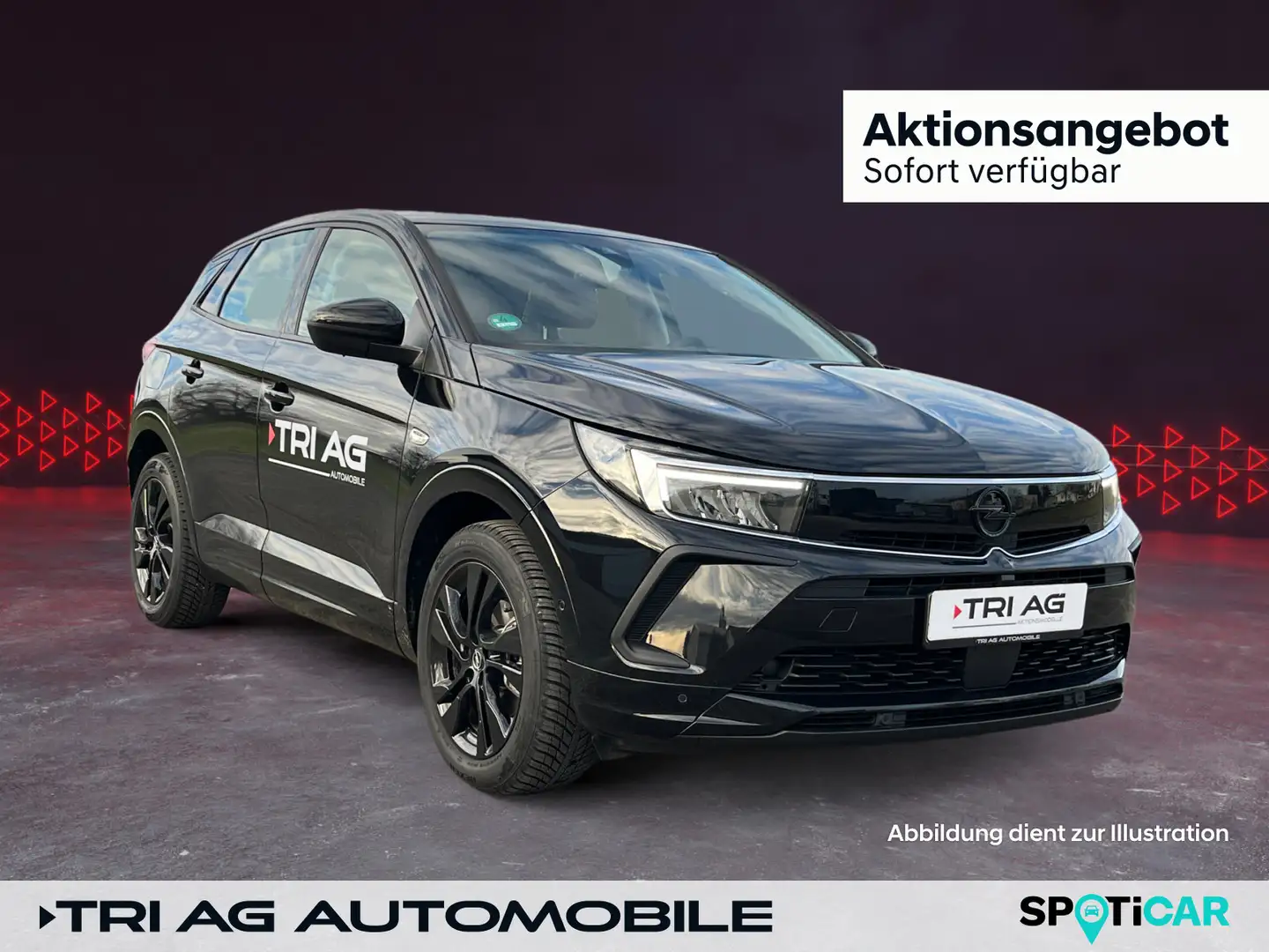 Opel Grandland GS Automatik AHK abnehmbar Geschwindig Noir - 1