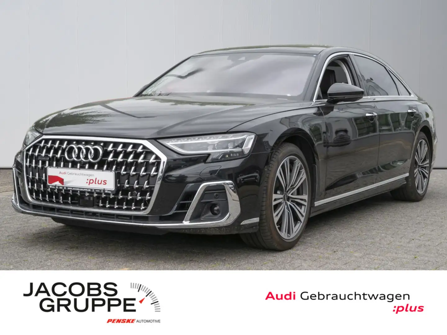 Audi A8 L 60TFSI Ruhesitz/B+O Advanced/RSE/STHZ/185UPE Noir - 1