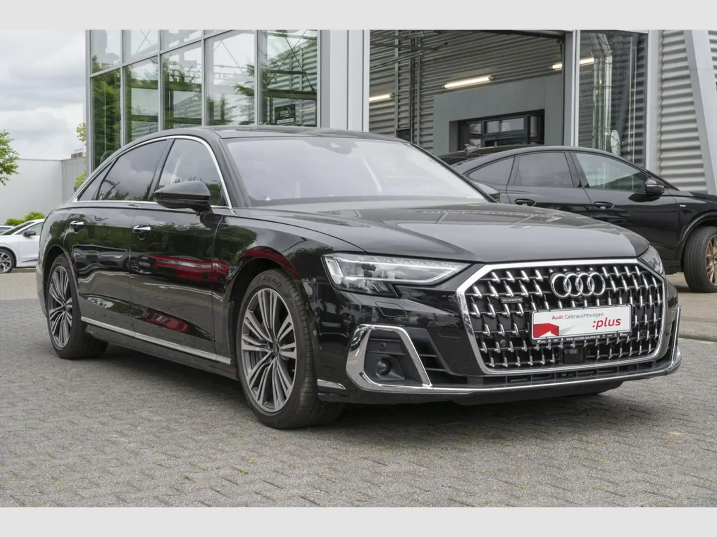 Audi A8 L 60TFSI Ruhesitz/B+O Advanced/RSE/STHZ/185UPE Noir - 2