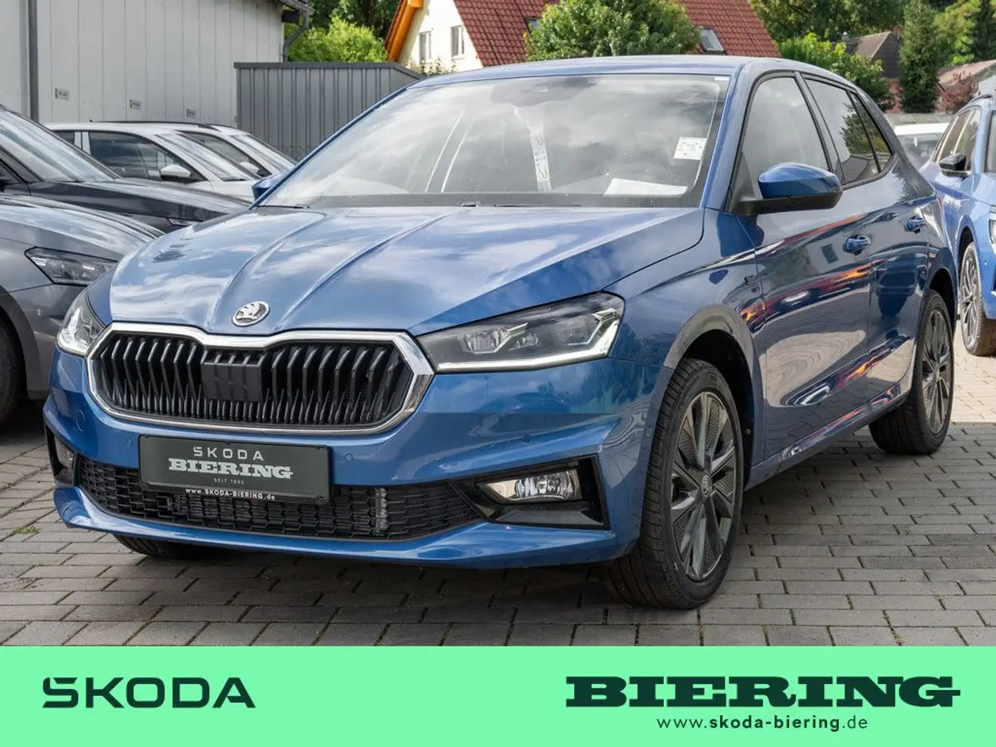 Skoda Fabia 1.5 TSI Tour SHZ KAMERA NAVI AHK ACC LED Blauw - 1